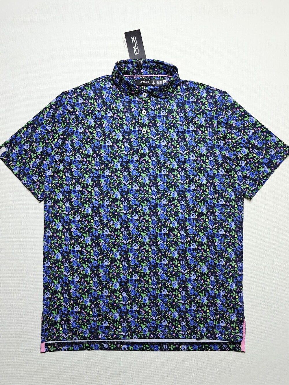 Ralph Lauren RLX Classic Fit Performance Polo Shirt Multicolor Size M